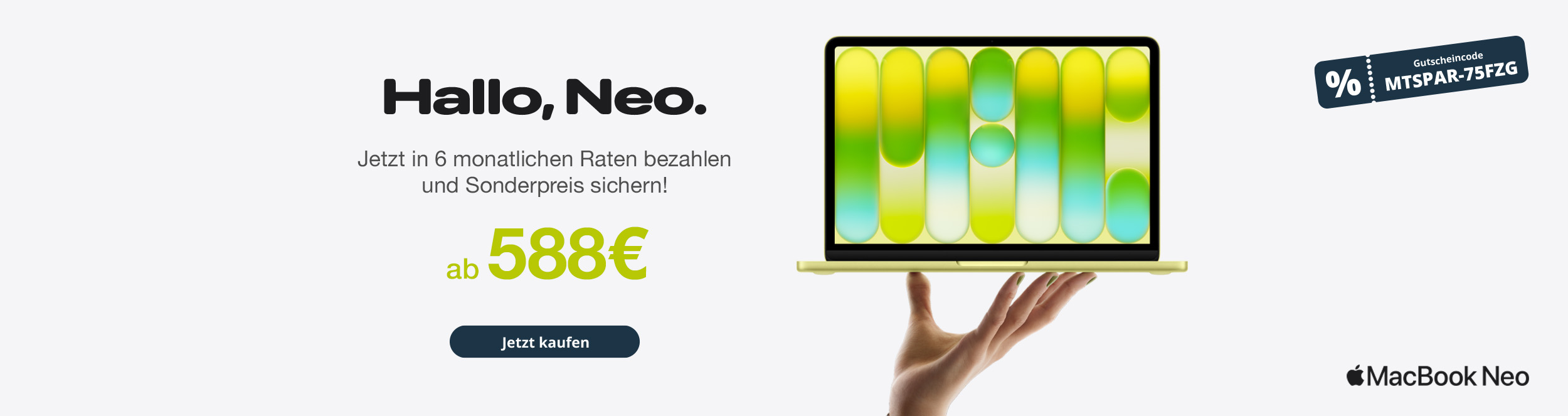 MacBook Neo ab 588€